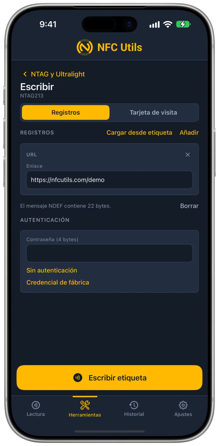 El editor de escritura